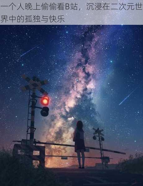 一个人晚上偷偷看B站,沉浸在二次元世界中的孤独与快乐