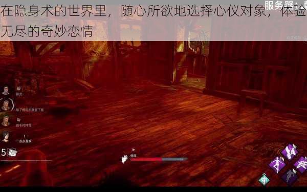 在隐身术的世界里,随心所欲地选择心仪对象,体验无尽的奇妙恋情