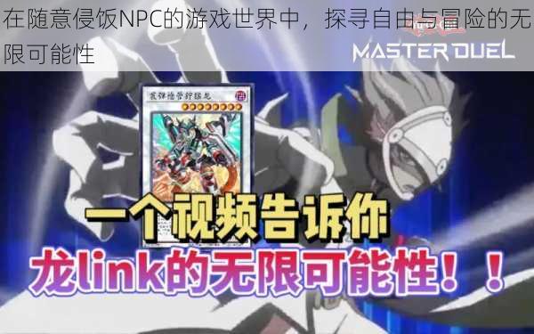在随意侵饭NPC的游戏世界中,探寻自由与冒险的无限可能性