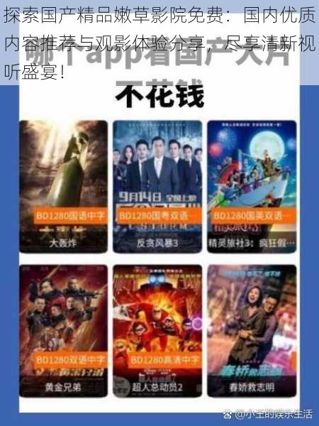 探索国产精品嫩草影院免费:国内优质内容推荐与观影体验分享,尽享清新视听盛宴!