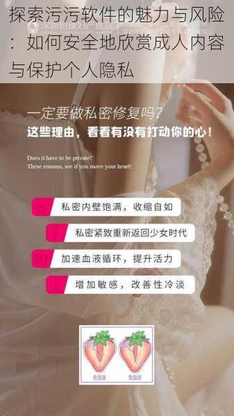 探索污污软件的魅力与风险:如何安全地欣赏成人内容与保护个人隐私